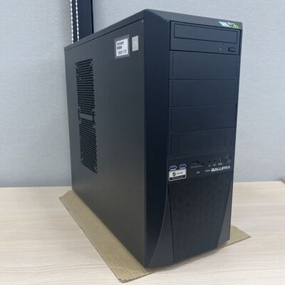 【静岡東瀬名店】中古  THIRDWAVE GALLERIA KT(Intel Core i7 9700F/16GB/SSD1TB/DVDマルチ/NVIDIA GeForce GTX 1660 Ti 6GB/W11H64 MAR) 182708