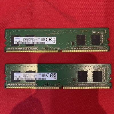【千葉店】中古  8GB 2枚組(合計16GB) PC4-25600/DDR4-3200 デスクトップ用 190923 
