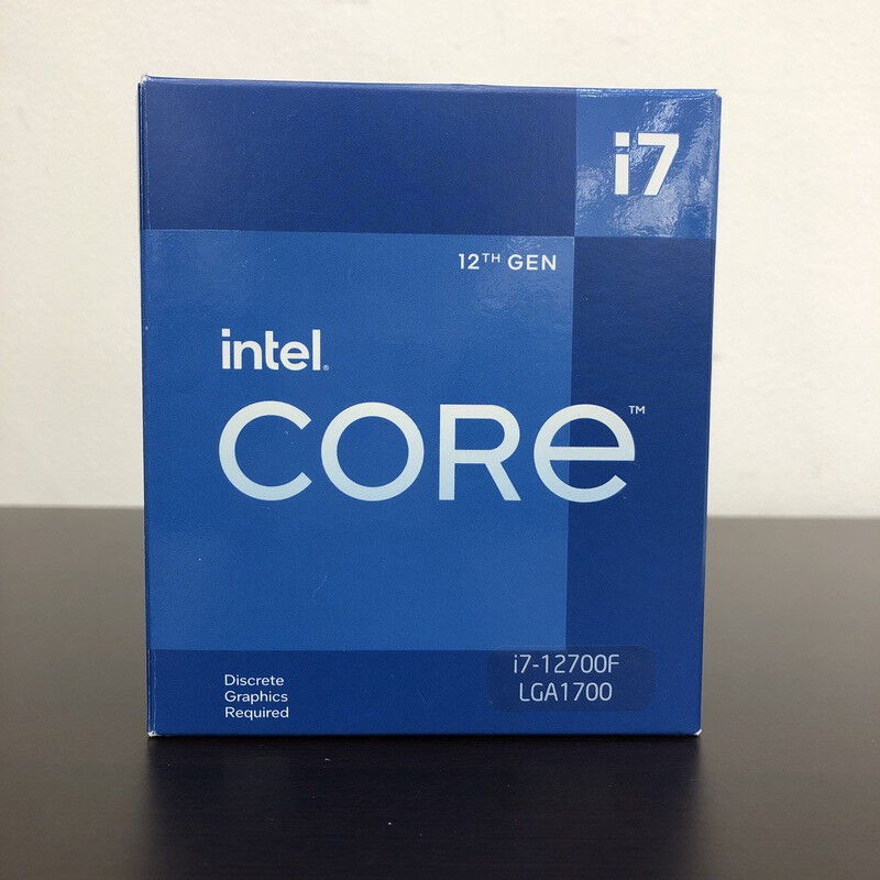 Intel Core i7-12700F CPU LGA 1700 中古品 中古 INTEL Core i7 12700F (1700/2.1G/25M/C12/T20) 148611【8