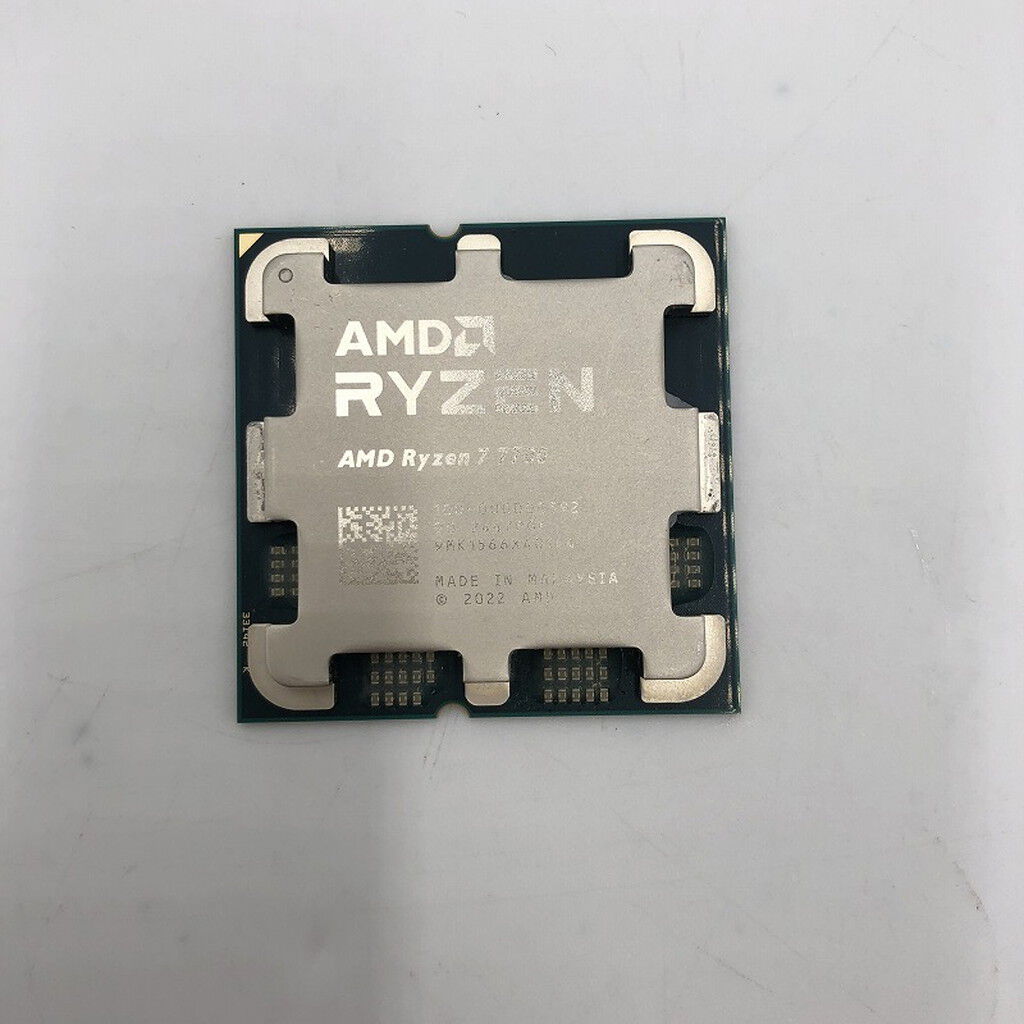 中古 AMD Ryzen 7 7700 (AM5/3.8GHz/40M/C8/T16/65W) 154483 （335613