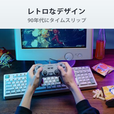 GameSir  Tegenaria Lite White (有線 ゲームパッド ホワイト) 