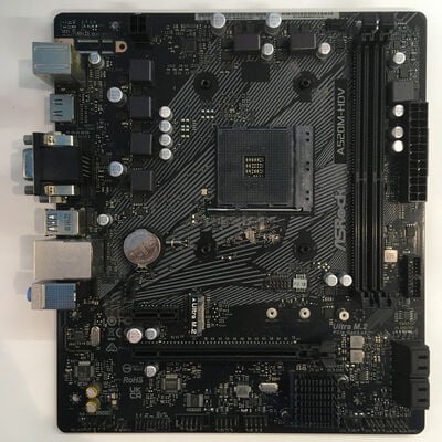 【博多店】中古  ASRock A520M-HDV　IOパネルなし (A520 AM4 mATX DDR4)　 3310006564 