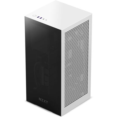 NZXT  H1 Version2 CS-H11BW-JP (Mini-ITX 750W電源 水冷CPUクーラー搭載 マットホワイト) 