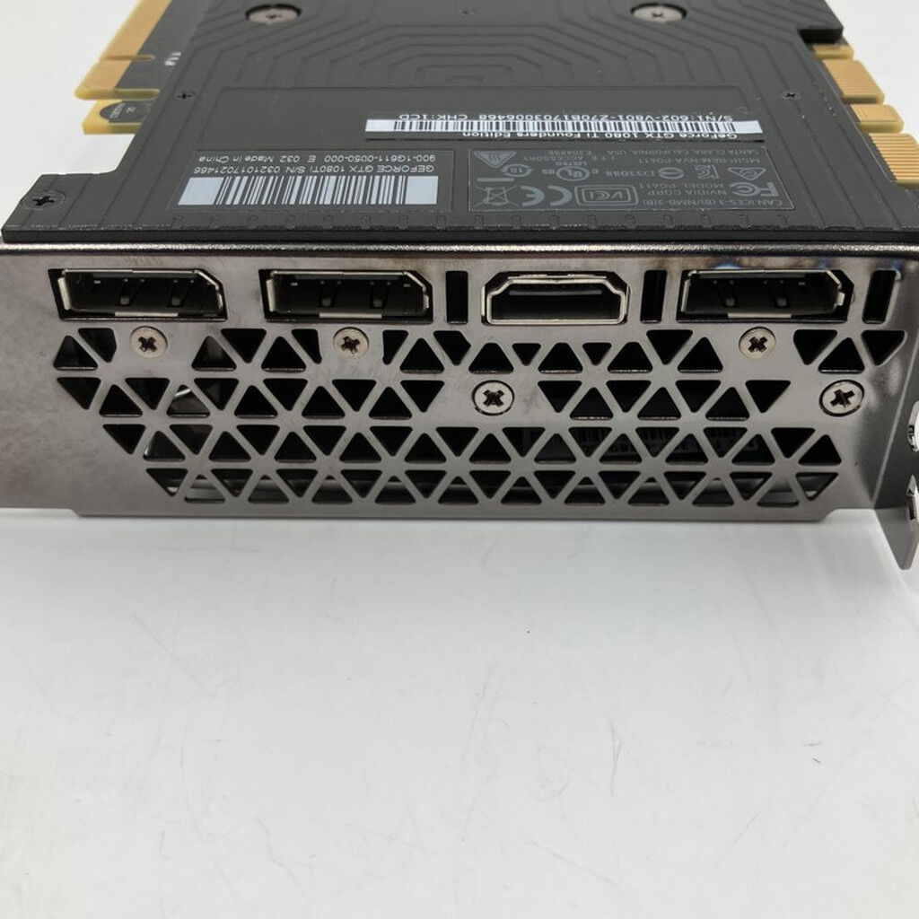 中古 NVIDIA GeForce GTX 1080 Ti Founders Edition [PCIExp 11GB