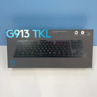 中古  ﾛｼﾞｸｰﾙ G913-TKL-TCBK (無線 RGB ｹﾞｰﾐﾝｸﾞｷｰﾎﾞｰﾄﾞ) 3310006802 