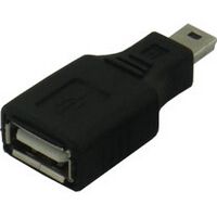 変換名人  USBAB-M5AN (USB Aメス→miniUSBオス) 
