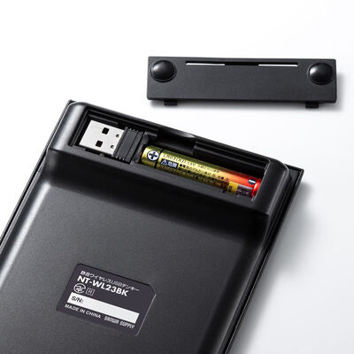 サンワサプライ  NT-WL23BK (静音ワイヤレステンキー) 