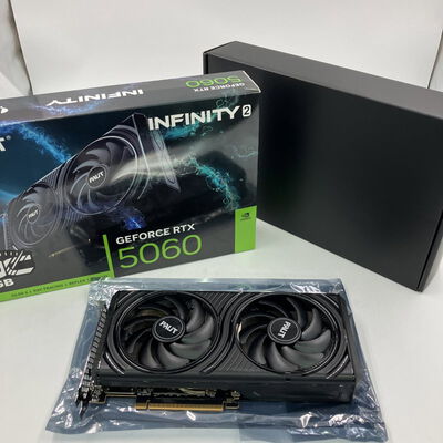 【なんば店】中古  Palit NE75060V19P1-GB2063L(RTX5060 Infitnity2 OC) 188979 