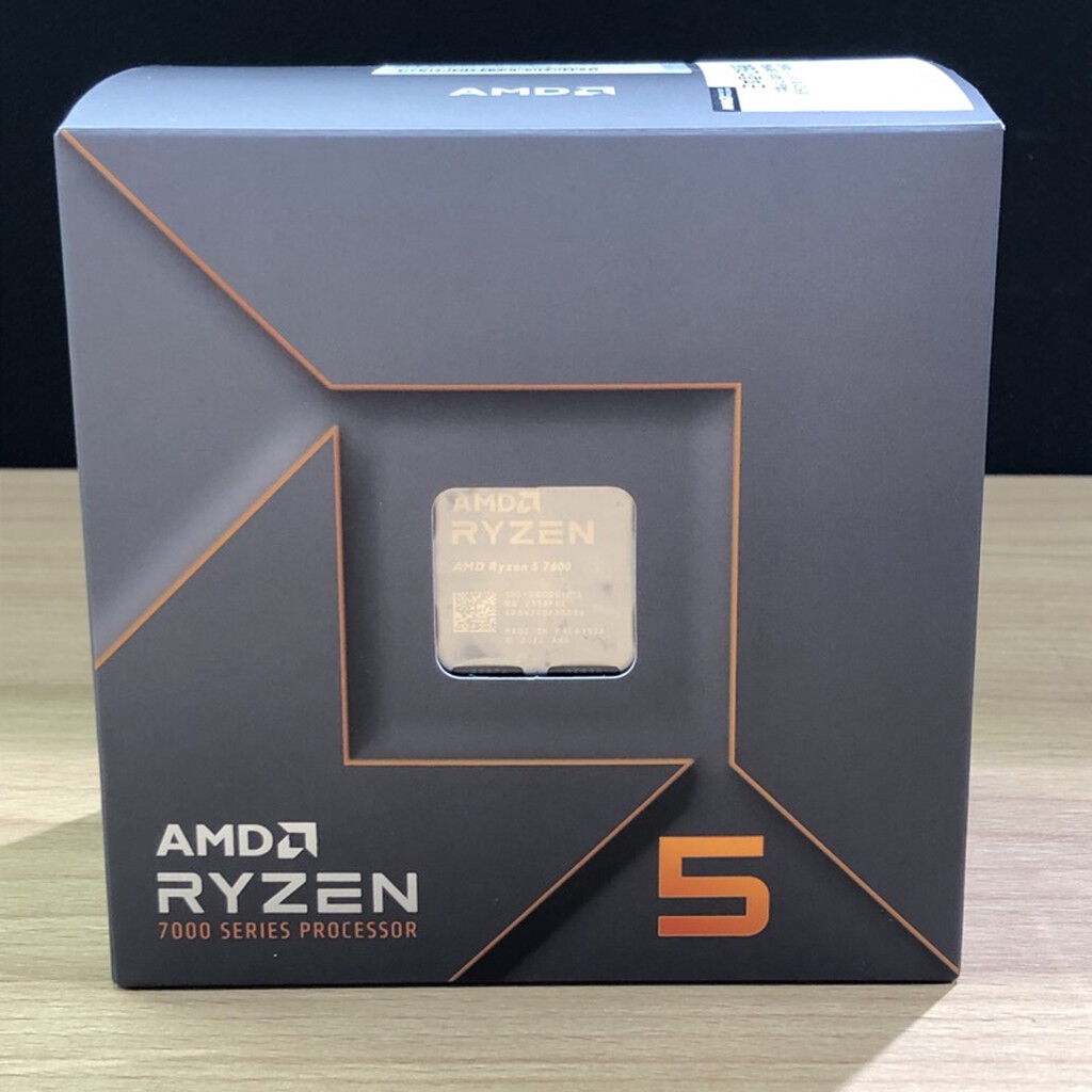 中古 AMD Ryzen 5 7600 (AM5/3.8GHz/38M/C6/T12/65W) 4720001783