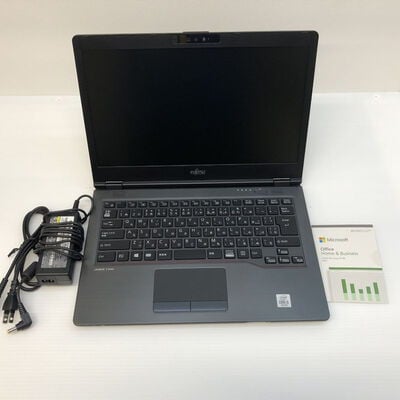 【徳島住吉店】中古  FUJITSU LIFEBOOK U7410 (INTEL Core i5 10310U 1.7GHz/16GB/SSD256GB/-/オンボード/14/1366x768/Wi-Fi/WEBCAM/W11H64/Microsoft Office Home and Business 2024付) 180536 