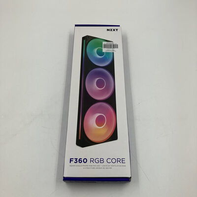 【なんば店】中古  NZXT RF-U36HF-B1(F360 RGB CORE BK 360mm PWM RGB) 3280023449 