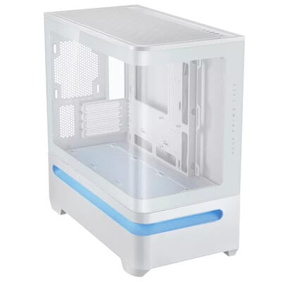 ASUS  PRIME AP202 TG WHITE (MicroATX ガラス ホワイト) 