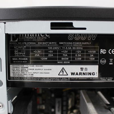 【通販センター】中古  インバースネット FRONTIER(Intel Core i7 10700F/16GB DDR4 (PC4)/SSD1TB/なし/NVIDIA GeForce RTX 3060 Ti 8GB/W11H64 MAR) 191365 