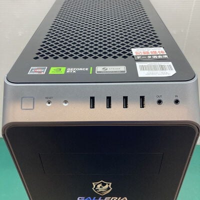 【浦添城間店(沖縄)】中古  THIRDWAVE GALLERIA RM5R-R46 (Ryzen 5 4500/32GB/SSD1TB/RTX4060) 3280022335 