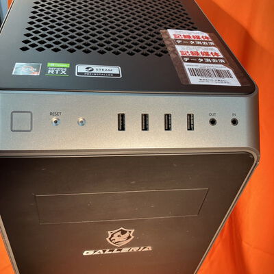 【なんば店】中古  THIRDWAVE GALLERIA ZA9R-R39 (R9 5950X/32GB/SSD 1TB+HDD 4TB/RTX3090/W11H) 3280021340