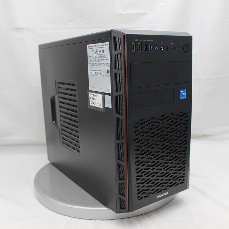 中古 インバースネット FRONTIER(Intel Core i5 12400F/16GB DDR4 (PC4