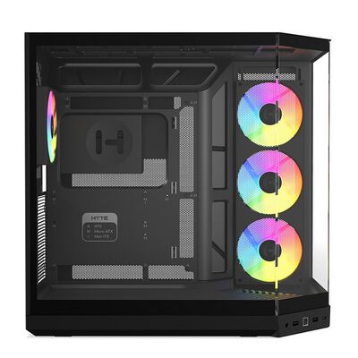 HYTE  Y50 RGB Pitch Black (E-ATX ガラスパネル ブラック) 