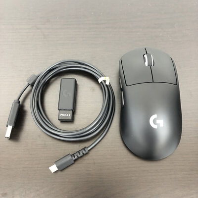 【長野稲里店】中古  Logicool PRO X SUPERLIGHT 2 Wireless Gaming Mouse G-PPD-004WL-BK (ブラック) 5110001752 