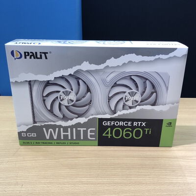 【甲府飯田店】中古  Palit NE6406T019P1-1048L(RTX4060Ti WHITE 8G) 175561 