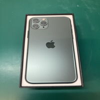 中古  【SIMロック解除済み】【au】 Apple iPhone11 Pro 64GB (ミッドナイトグリーン) MWC62J/A 155438 