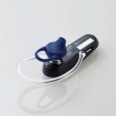 エレコム  LBT-HS11BU (Bluetoothハンズフリーヘッドセット ブルー) 