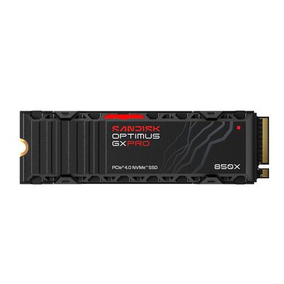 SanDisk  Optimus GX PRO 850X SDSP81400TAH-000E0 (M.2 2280 Gen4 4TB ヒートシンク搭載) 