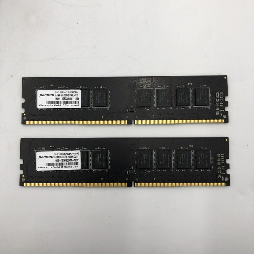 中古 8GB 2枚組(合計16GB) PC4-17000/DDR4-2133 デスクトップ用 190928