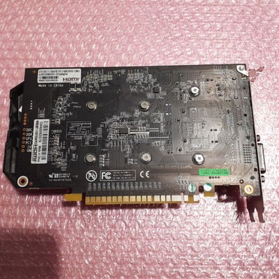 【鹿児島店】中古  玄人志向 GF-GTX1050Ti-4GB/OC/DF(GTX1050Ti 4G GDR5) 133573 