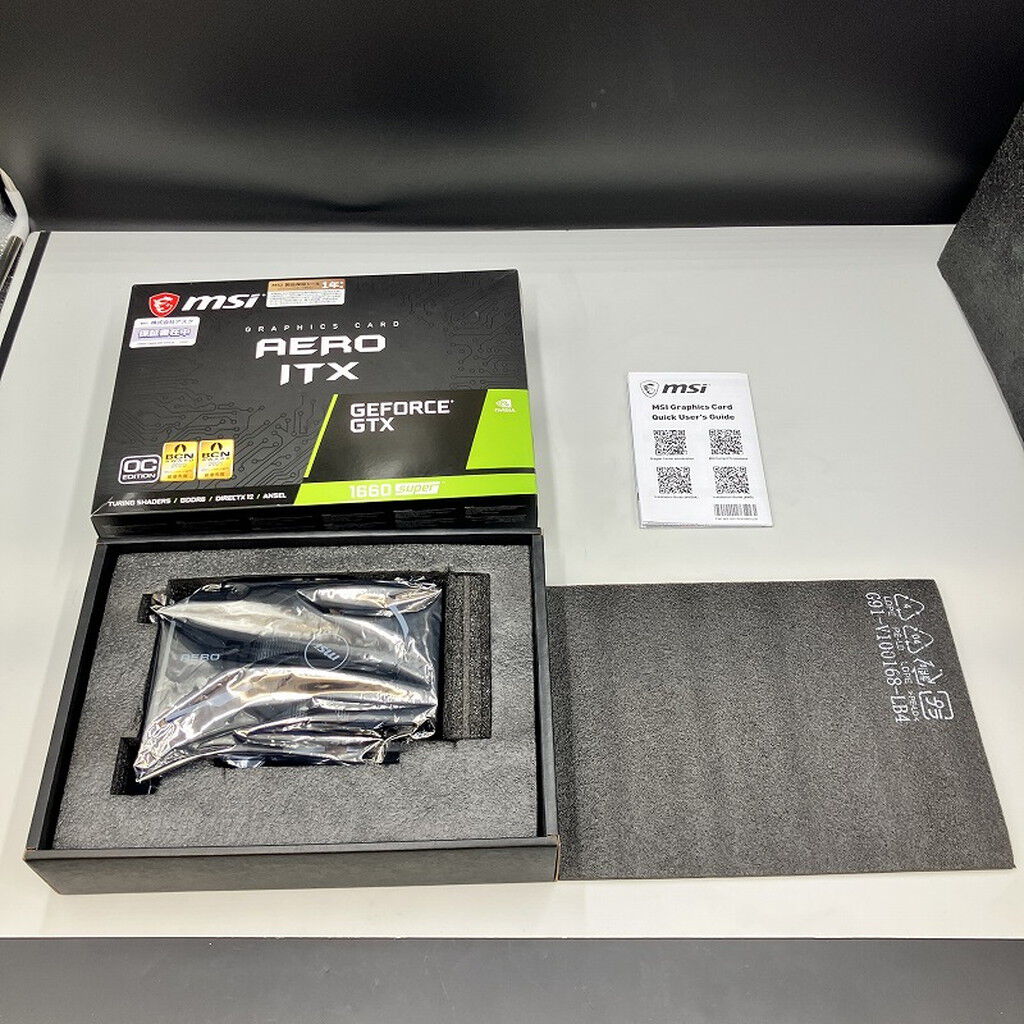 中古 MSI GeForce GTX 1660 SUPER AERO ITX OC (GTX1660 SUPER) 141207