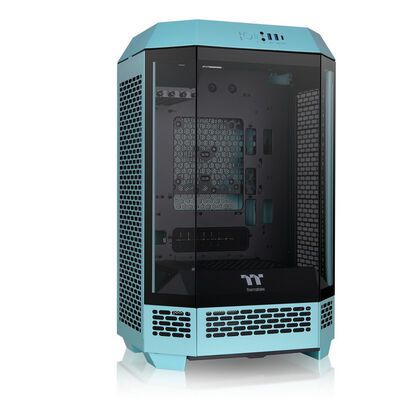 Thermaltake  The Tower 300 Turquoise CA-1Y4-00SBWN-00 (MicroATX ガラス ターコイズ) 