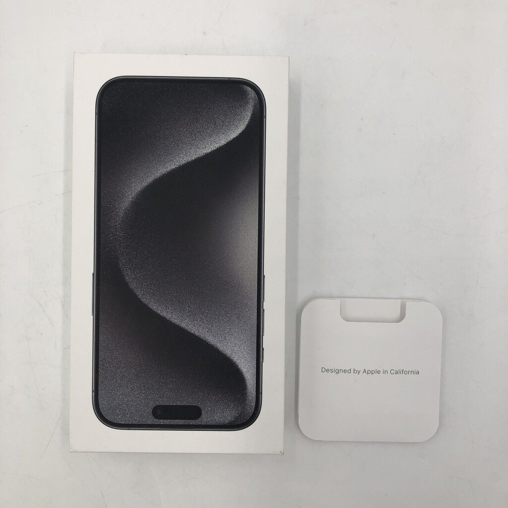 中古 【au版SIMフリー】Apple iPhone15 Pro 6.1インチ 512GB ブラック