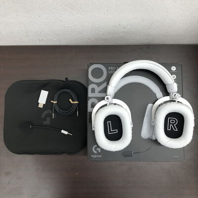 【福山ココローズ店】中古  ﾛｼﾞｸｰﾙ G-PHS-005WLWH (無線 ｹﾞｰﾐﾝｸﾞﾍｯﾄﾞｾｯﾄ) 5090000972 