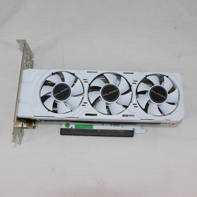中古 玄人志向 GK-RTX4060-E8GB/WHITE/LP(RTX4060 8G) 175577
