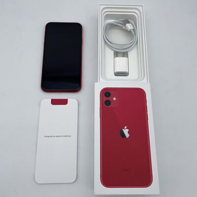 【大分店】中古  【SoftBank】 Apple iPhone11 6.1インチ 64GB (PRODUCT)RED MWLV2J/A 140617 