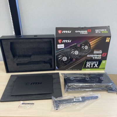 【静岡東瀬名店】中古  MSI GeForce RTX 3090 GAMING X TRIO 24G (RTX3090 24G) 143546