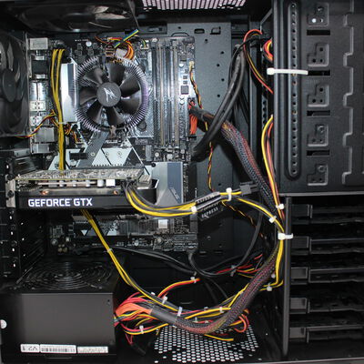 【通販センター】中古  THIRDWAVE GALLERIA KT(Intel Core i7 8700/16GB DDR4 (PC4)/SSD500GB/DVDマルチ/NVIDIA GeForce GTX 1660 Ti 6GB/デスクトップ/W11H64 MAR) 195849 