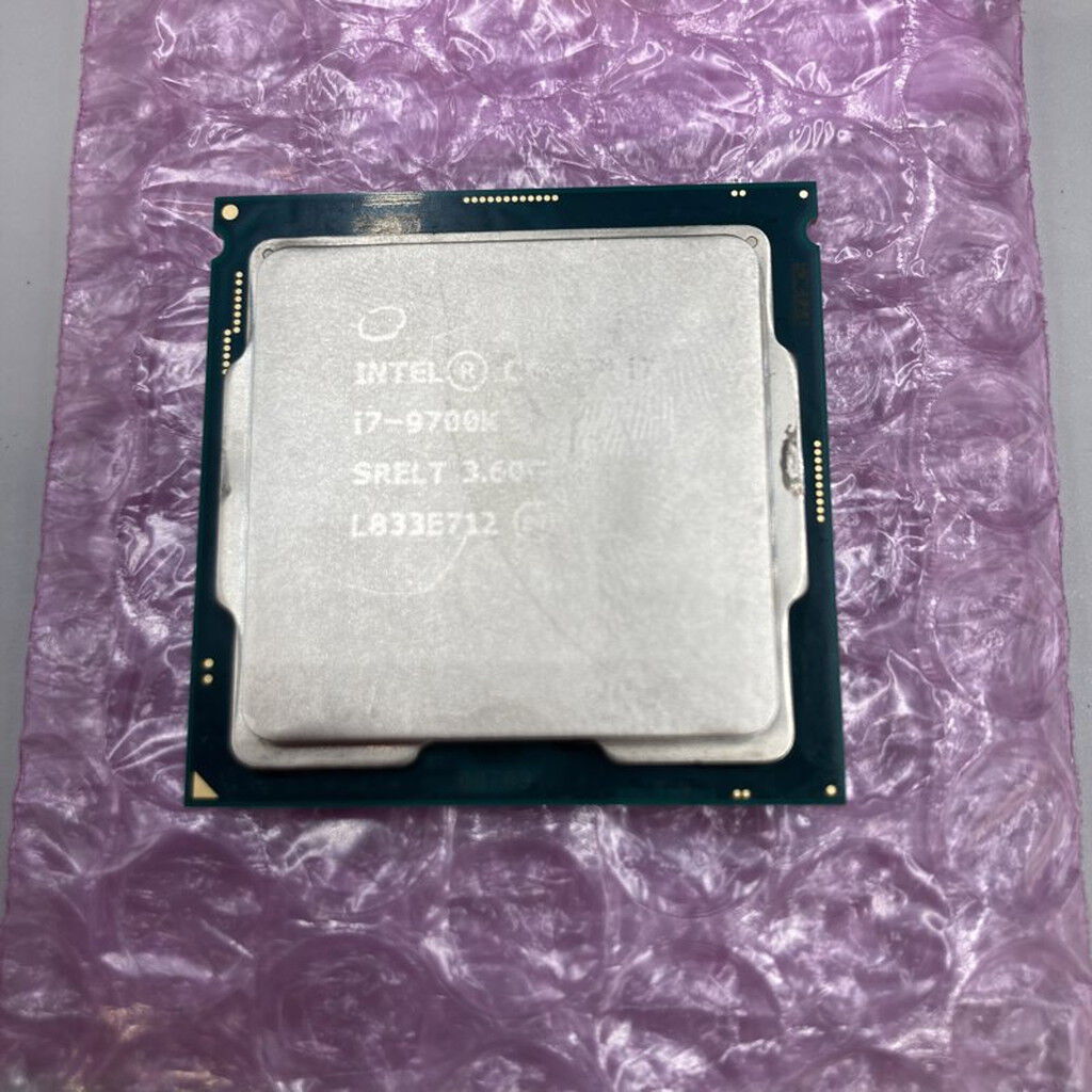 中古 INTEL Core i7 9700K (1151/3.60GHz/12M/C8/T8) 138481 （361616