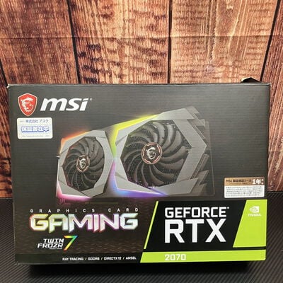 【富士青葉店】中古  MSI GeForce RTX 2070 GAMING 8G (RTX2070 8G) 5070001882 