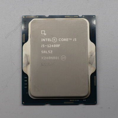 【札幌店】中古  INTEL Core i5 12400F  (1700/2.5G/18M/C6/T12) 148615 