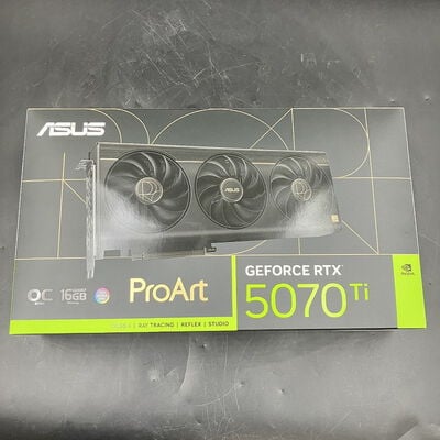 【大須店】中古  ASUS PROART-RTX5070TI-O16G (RTX5070Ti 16GB) 188923 
