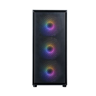 ZALMAN  S6 Black (ATX ガラスパネル ブラック) 