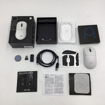 【白山FM松任店】中古  Logicool PRO X SUPERLIGHT 2c G-PPD-004WLCO-WH 4950001848 