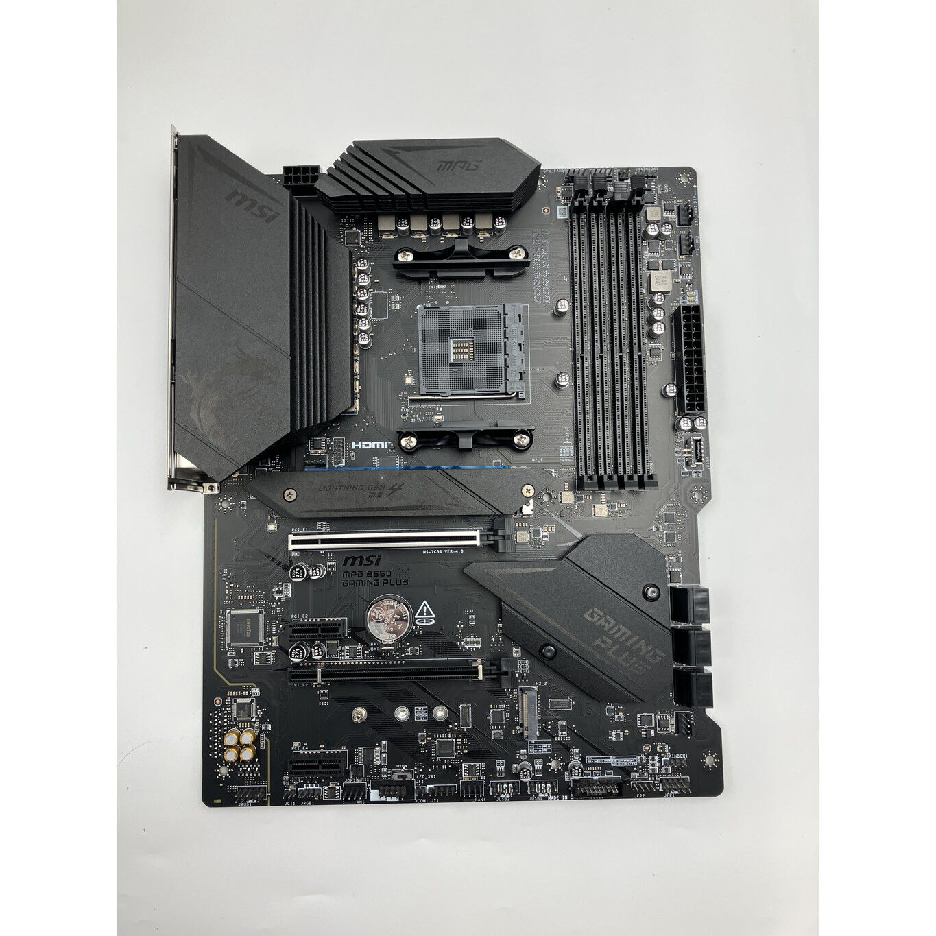 中古 MSI MPG B550 GAMING PLUS (B550 AM4 ATX DDR4) 142929