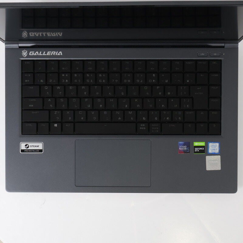 中古 THIRDWAVE GALLERIA GCR1660TGF(Intel Core i7 9750H/16GB