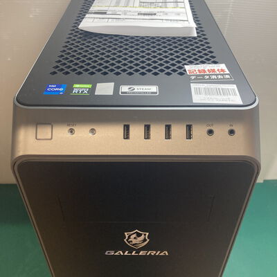 【浦添城間店(沖縄)】中古  THIRDWAVE GALLERIA XA7C-R36T(i7-12700/16GB/1TB/-/RTX3060TI/W11P) 4780001191 