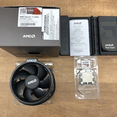 【宇都宮鶴田店】中古  AMD Ryzen 5 7600 (AM5/3.8GHz/38M/C6/T12/65W) 154484 