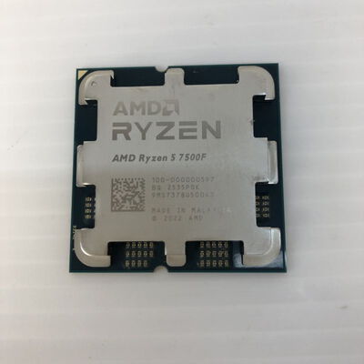 【徳島住吉店】中古  AMD Ryzen 5 7500F (AM5/3.7GHz/38M/C6/T12/65W) 187425 