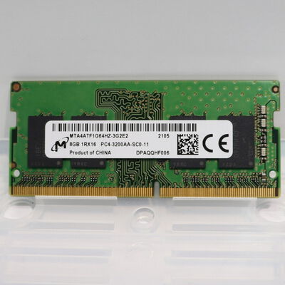 【札幌店】中古  PC4-25600 8GB ノート用(DDR4-3200) 158771 