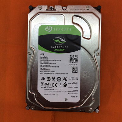 【なんば店】中古  SEAGATE ST6000DM003 (SATA3 6TB 256MB) 3280020916 