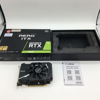 【浜松店】中古  MSI GeForce RTX 3060 AERO ITX 12G OC (RTX3060 12G) 3280021900 